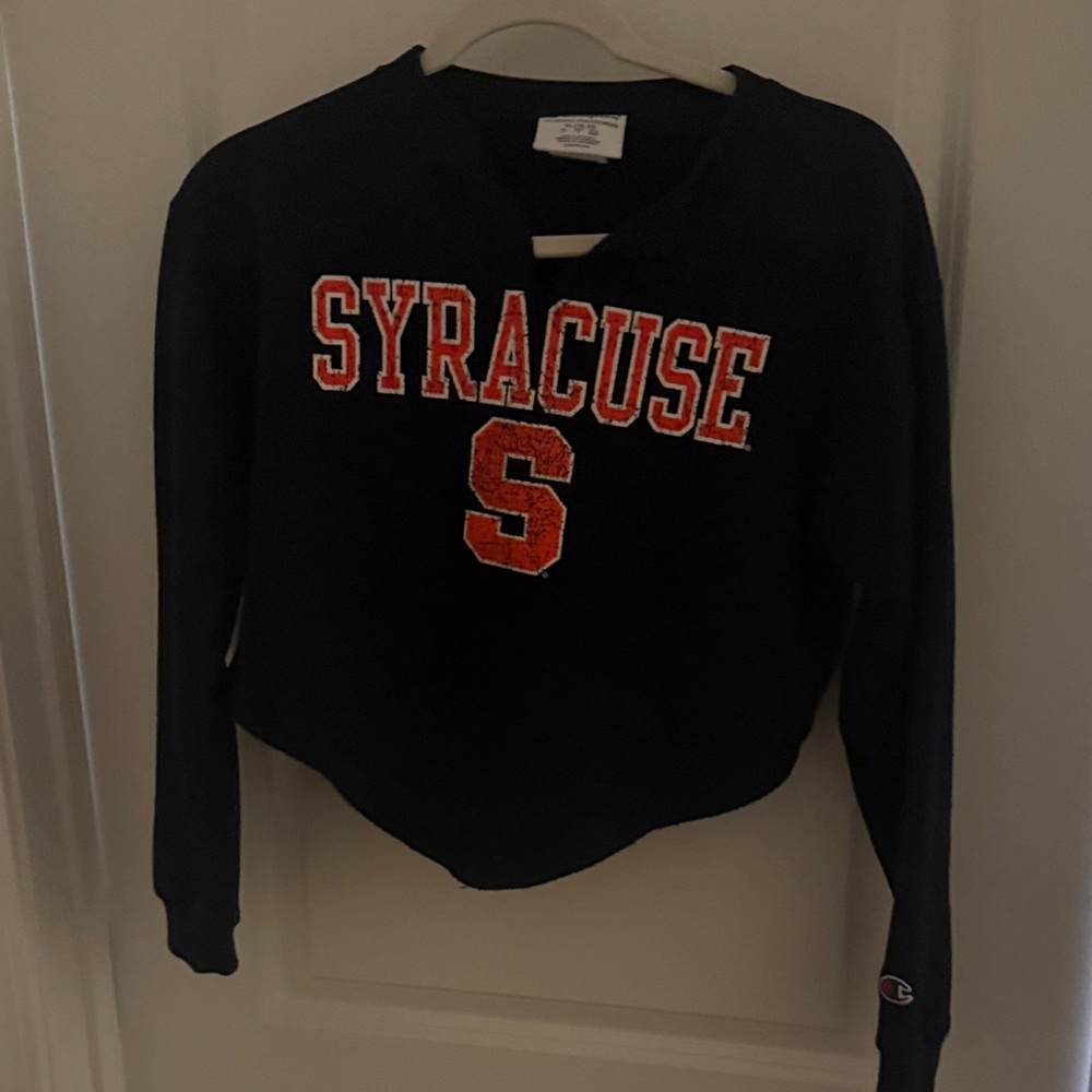 Champion Black Syracuse Sweatshirt